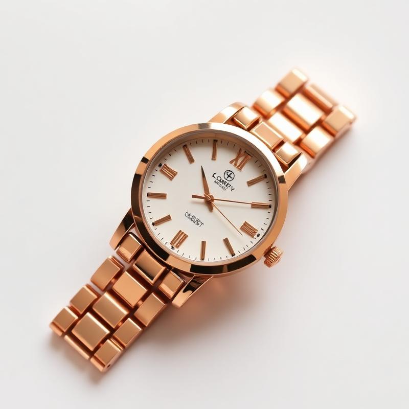 Rose Gold Ladies Watch